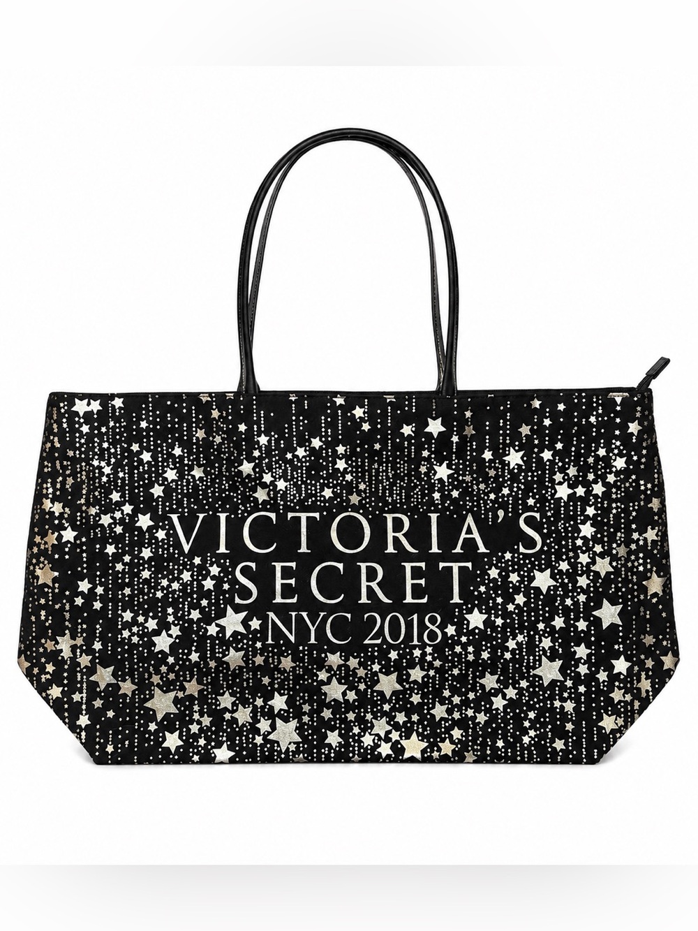 Victoria’s Secret NYC 2018 Black & Gold Star Tote
